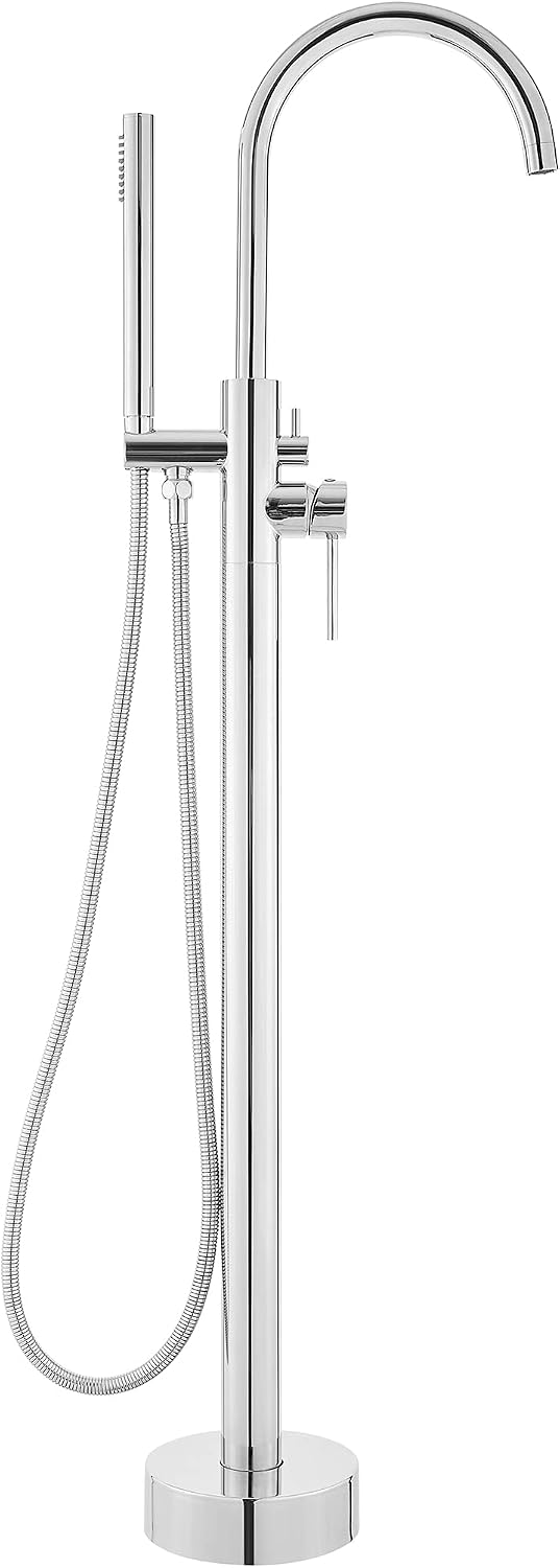 Swiss Madison Well Made Forever SM-FF11C Ivy Freestanding Bathtub Faucet in Chrome