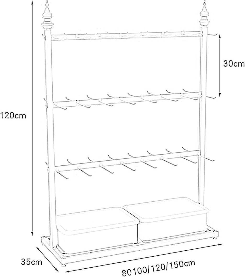 Clothes Retail Heavy Duty Garment Racks, Sock Rack, Commercial Grade Metal Display Stands, Scarves Gloves Underwear Slippers Jewelry Storage Shelves, Accessories Holde