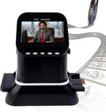 Digital Film Scanner for 35mm 135 127 126 Negatives Slides High Resolution 1080P Converter with Image Preview Editing