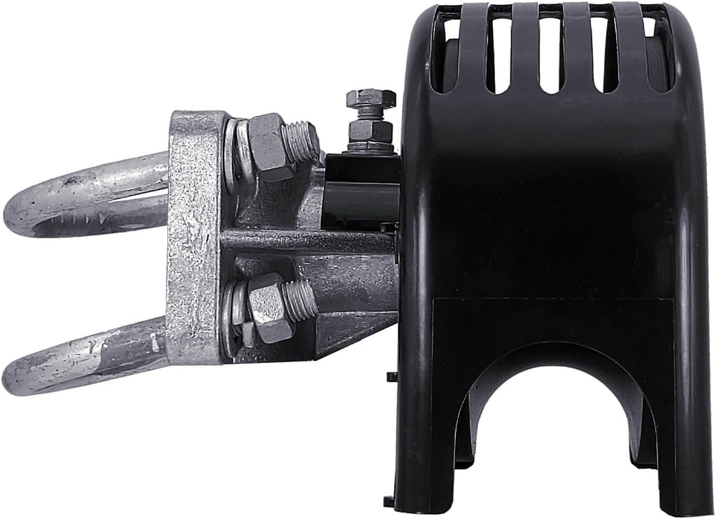 Cantilevered Rollers for 3' Post, 2-3/8' Chain Link Fence Gate Frame - Nylon Roller - CASE Qty 4
