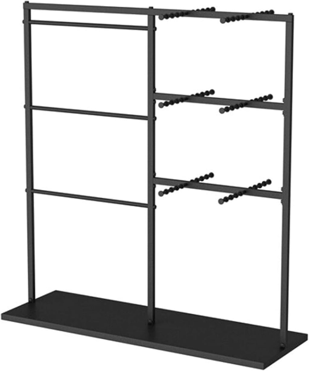 Metal Hijab Hangers - Adjustable Clothing Organizer Holder, Scarf Display Stand, Sheets Hanging Organizer Shelf, Commercial Shelves, Freestanding Lingerie Garment Rack