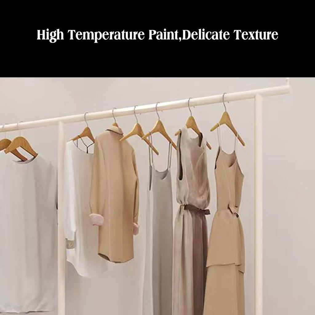 Single Arm Clothes Rack,Freestanding Garment Heavy Duty,Large Load Capacity for Retail And Home Storage(180x160cm)