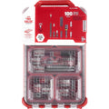 Driver Bit Kit for Milwaukee 48-32-4082 Packout Organizer Driver Bit Packout Kit (Size:4 x 15.2 x 16.3 in) - 100 pc