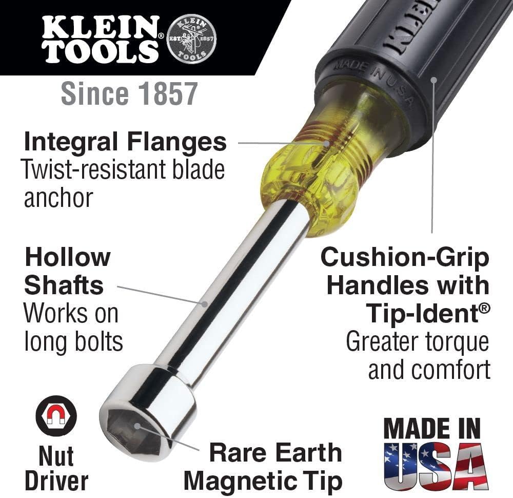 Klein Tools Magnetic Nut Driver and Screwdriver Set