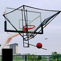 Basketball Shot Returner Hanging Basketball Return Attachment for Hoop, Metal Basketball Shot Returner Net Systems, Basketball Rebounder Attachment