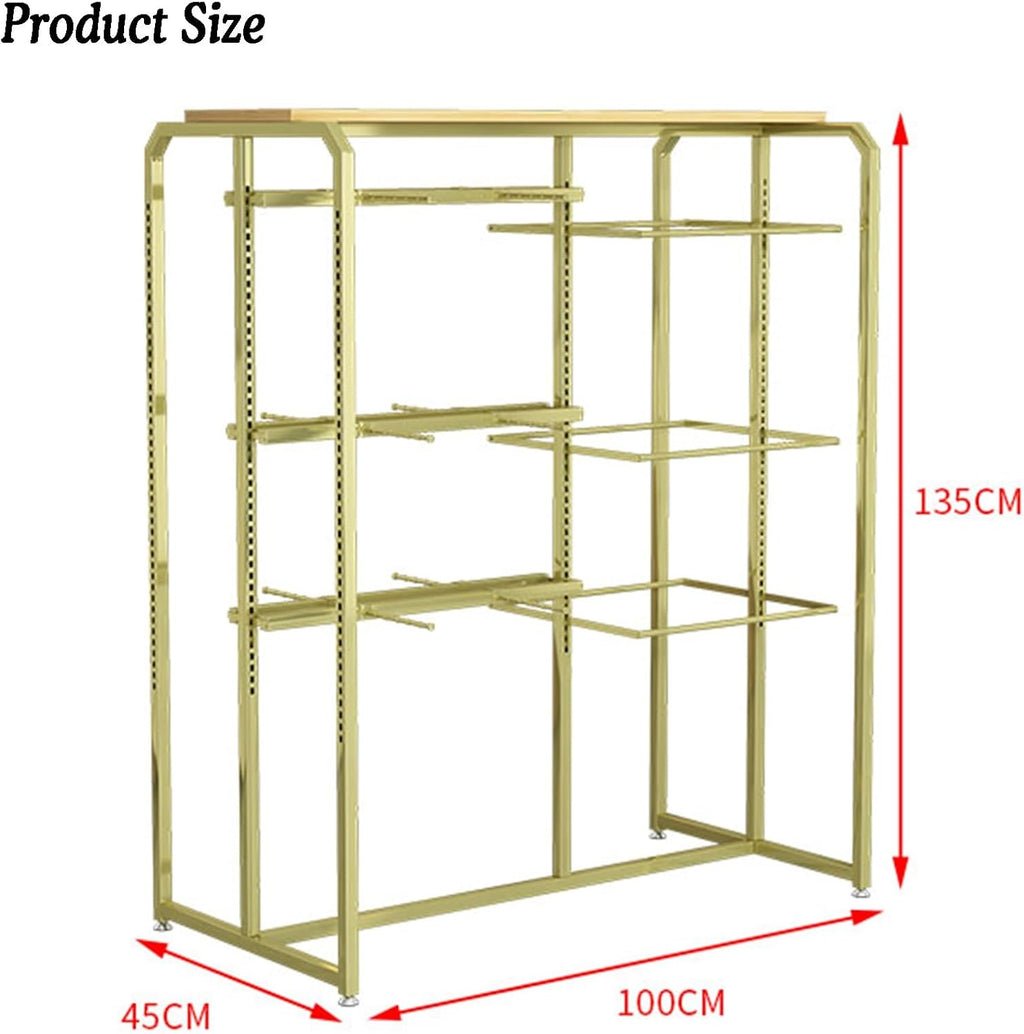 Underwear Display Stands,Metals Lingerie Stand Shelves,Freestanding Clothing Store Boutiques Retail Lingerie Garment Rack,for Swimsuit Socks Bra(White)