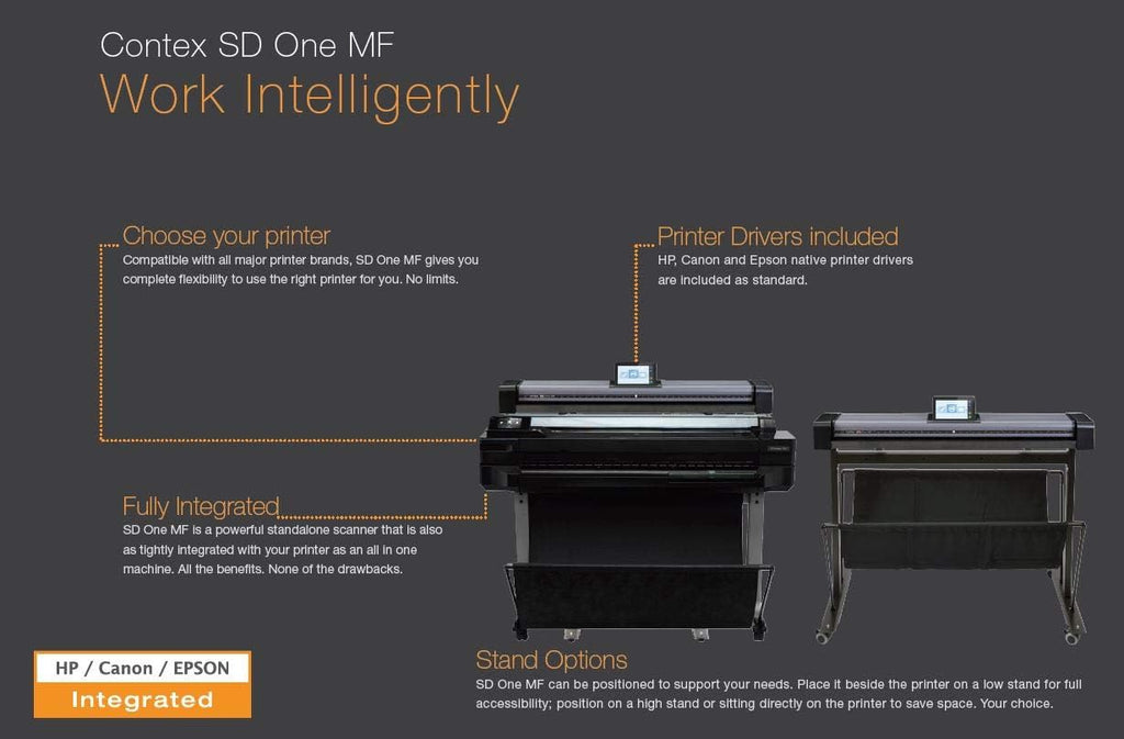 SD One SD One MF 36 Large Format Sheetfed Scanner - 600 dpi Optical 5300D005003A