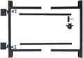 Adjust-A-Gate Full Frame Gate Fence Kit, Hardware for Openings 36'-60', Heights 3'-4'