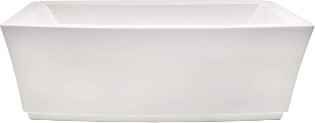 American Standard 2691004.020 Townsend 68 in. Acrylic Freestanding Soaker Bathtub, White