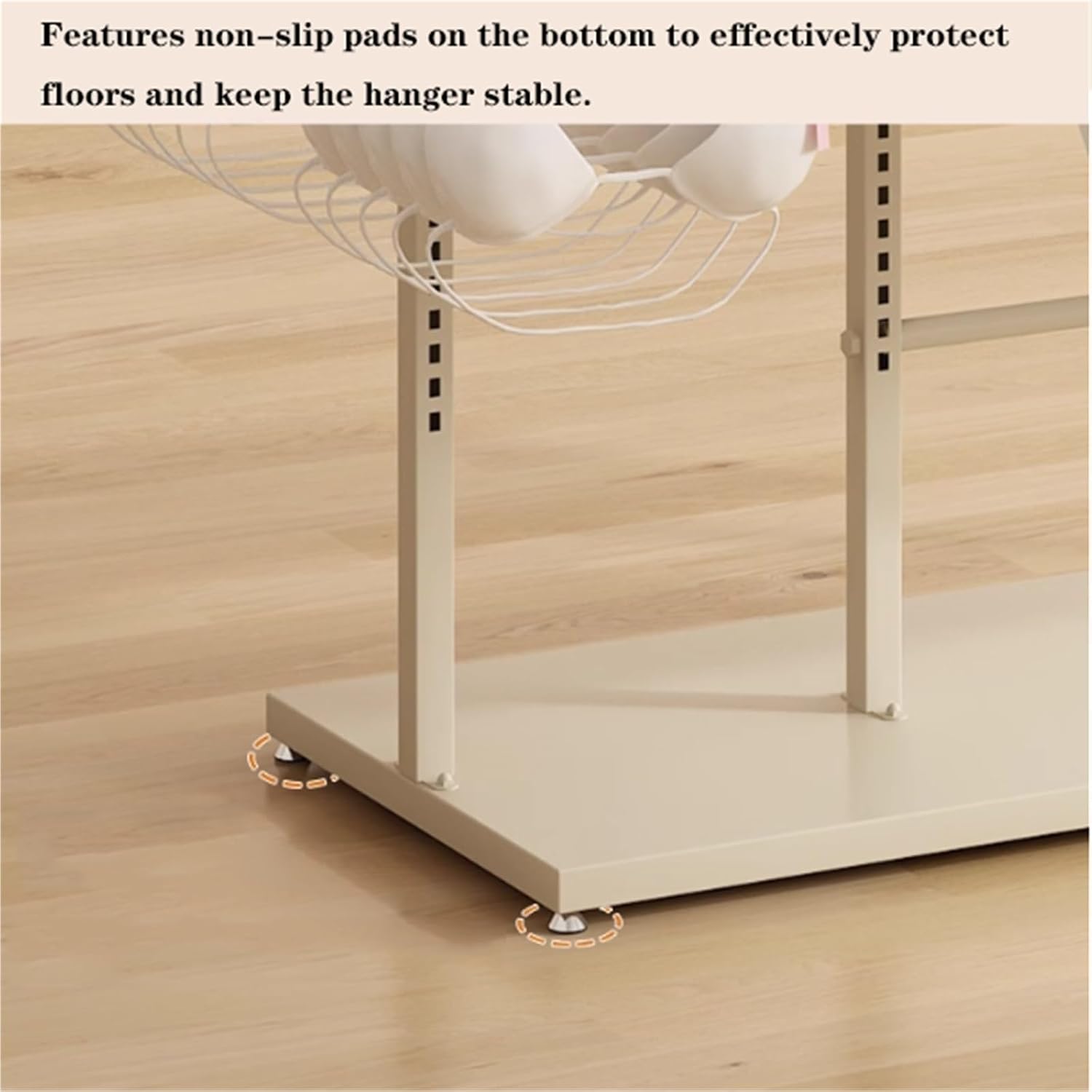Lingerie Garment Rack, Underwear Display Stand, Metals, Retail Sock Show shelves, Supermarkets Commercial Clothing Store Shelf, for Bras, Shorts, Hats, 4 Tier(B,100 * 40 * 135cm)