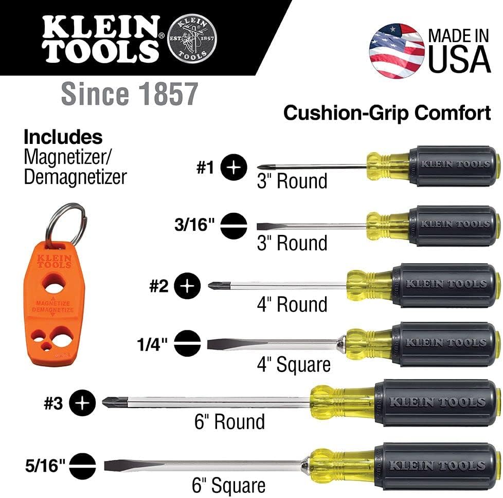 Klein Tools Magnetic Nut Driver and Screwdriver Set