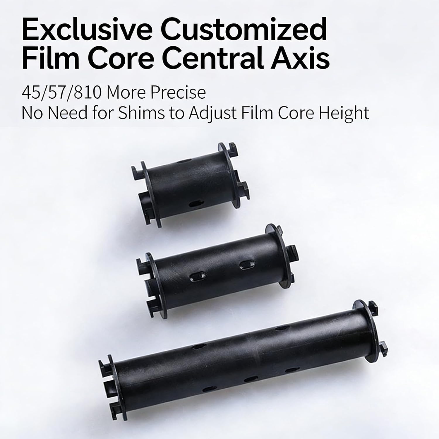Darkroom Spiral Reel, Multi-Format Film Holder Camera Processing Accessories Kit, Compatible Film 4×5, 5×7, 8×10 Inch Sheet Film, for Secure Film Fixation During Processing