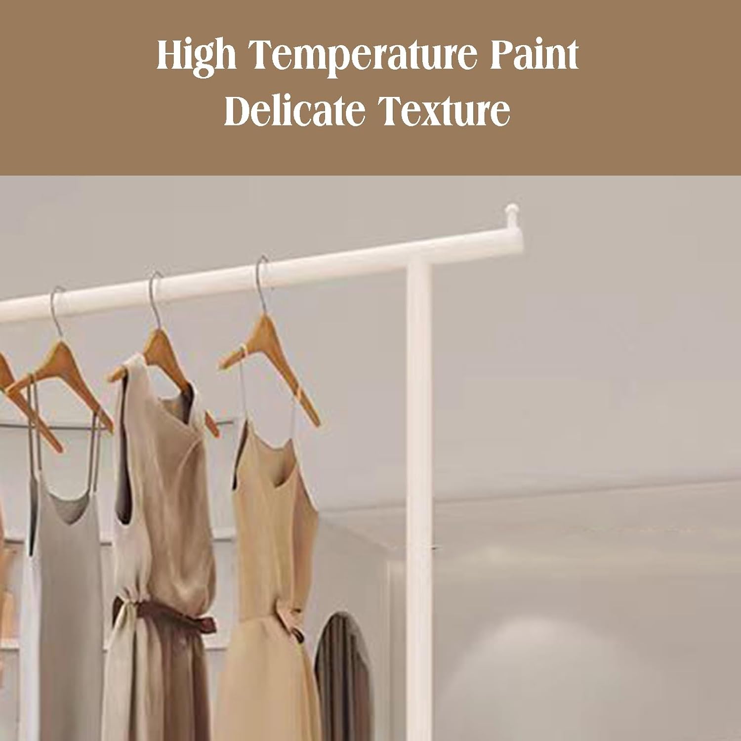 Freestanding Garment Rack Heavy Duty,Clothing With Storage,Large Load Capacity for Retail and Home(80x170cm)