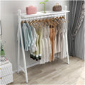Freestanding Garment Rack, Heavy Duty Metal Construction, Retail Store Display and Home Organization Solution