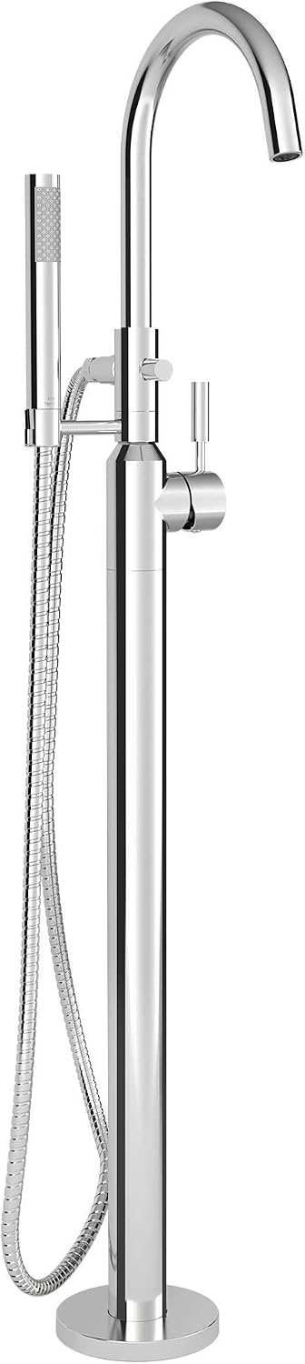 American Standard 2764951.002 Colony Pro Freestanding Bathtub Faucet With Lever Handle, Polished Chrome