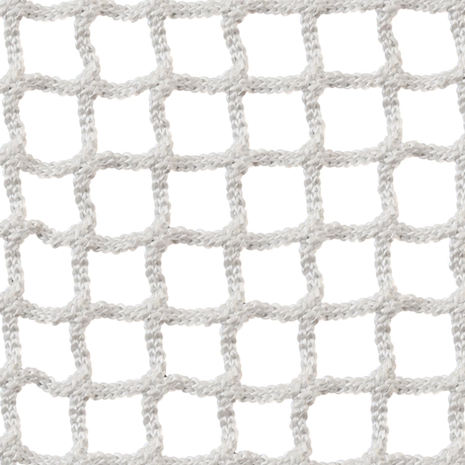 Champion Sports Lacrosse Goal Net - 8mm Official Size White Nylon Net Replacement (Pack of 2)