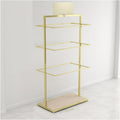 Underwear Display Stands,Metals Lingerie Stand Shelves,Freestanding Clothing Store Boutiques Retail Lingerie Garment Rack,for Socks Bra Panties(Color 3,100 X 40 X 135cm)