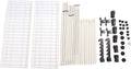 Portable Indoor Garment Rack, Heavy Duty Adjustable Clothes Hanger, DIY Tools Free - Stable Support, Space Saving Storage, Ideal for Household Use
