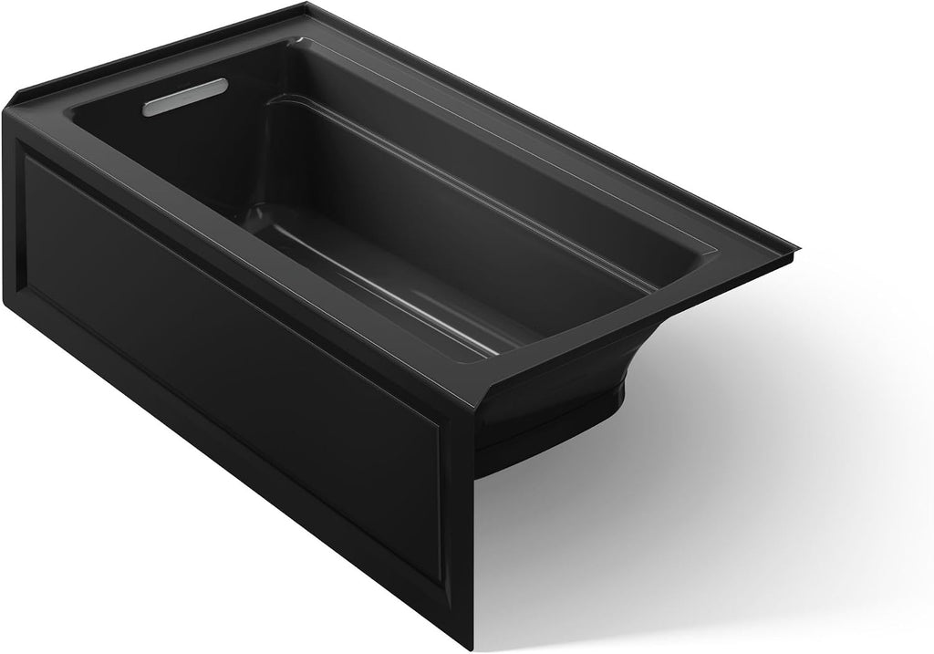 Kohler K-1122-GHLA-7 Archer Bathtub, Black Black