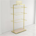 Underwear Display Stands,Metals Lingerie Stand Shelves,Freestanding Clothing Store Boutiques Retail Lingerie Garment Rack,for Socks Bra Panties(Color 3,60 X 40 X 135cm)
