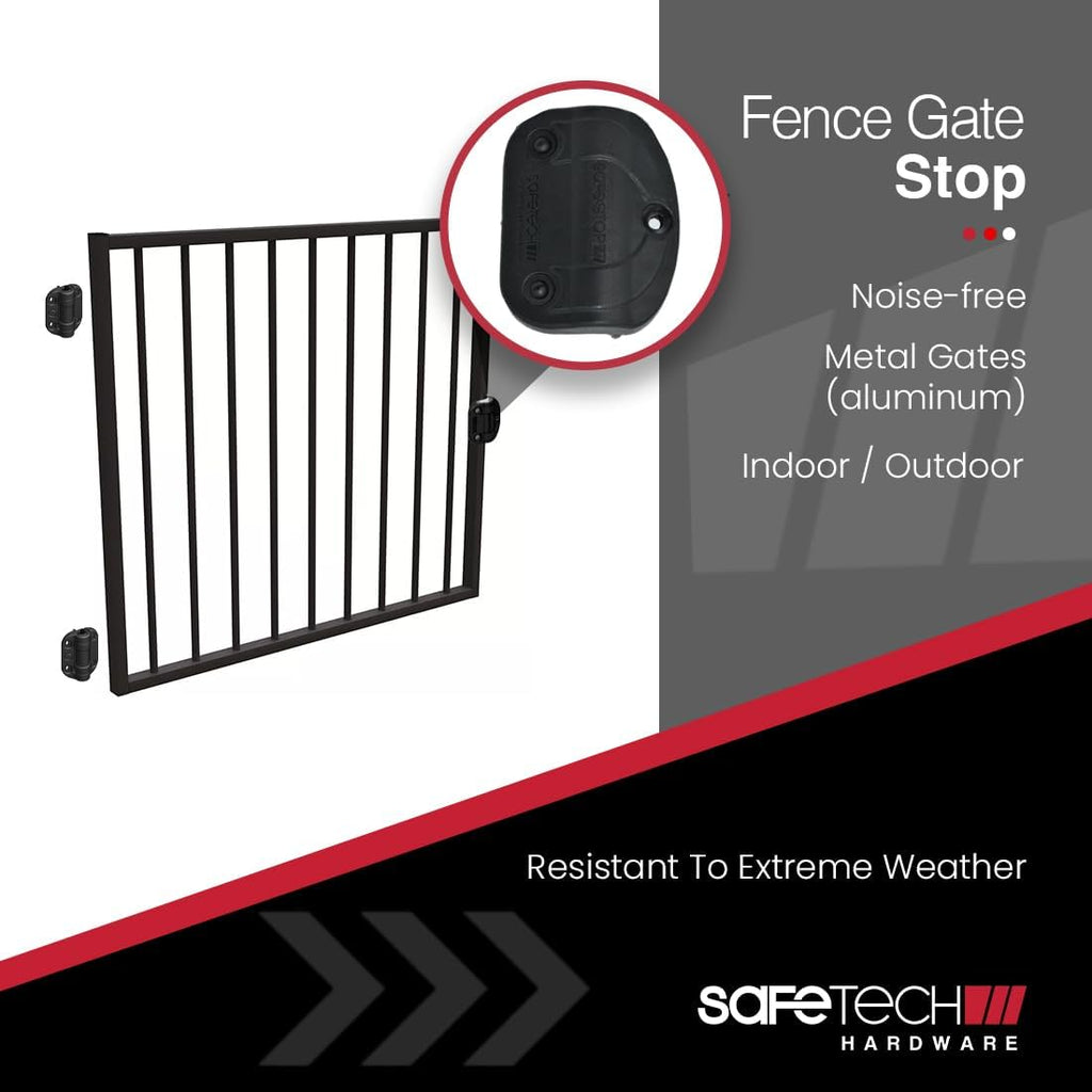 Top Pull Pool Gate Latch W/TopKlik Self Closing Hinge/Gate Handle/Gate Stop Bundle