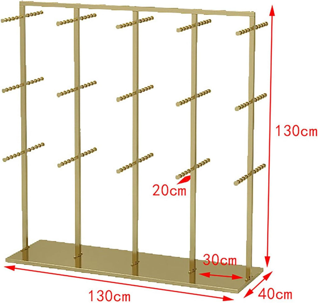 Freestanding Clothing Store Retail Lingerie Garment Rack, Panty Shorts Bra Hanging Rack Garment Hanger, Underwear Display Stands,Commercial Shelves
