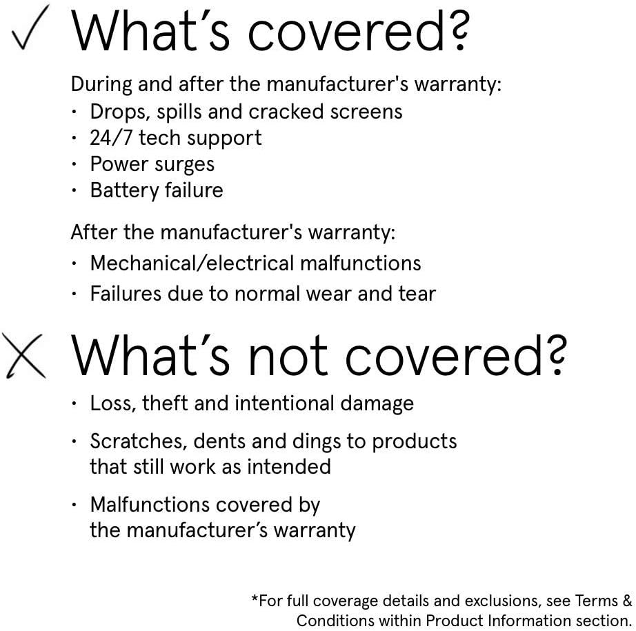 ASURION 4 Year Laptop Protection Plan ($500 - $599.99)
