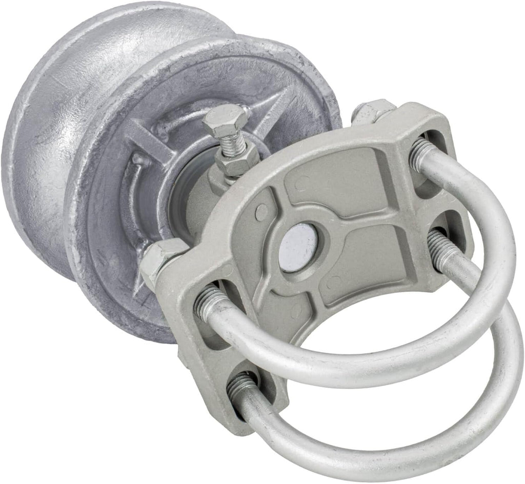 Cantilevered Gate Rollers, Cantilevered Rollers, for 4' Post, 2-3/8' Chain Link Fence Gate Frame - CASE Qty 4