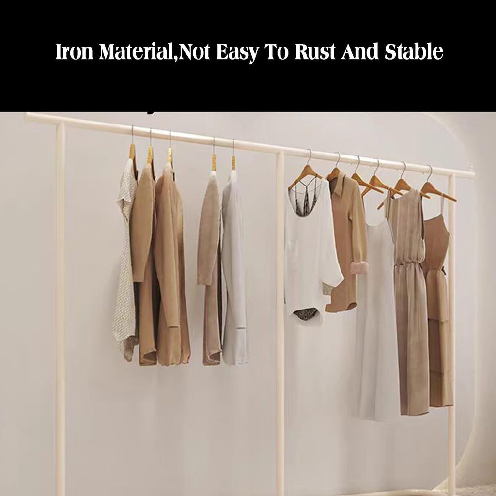 Single Arm Clothes Rack,Freestanding Garment Heavy Duty,Large Load Capacity for Retail And Home Storage(180x160cm)