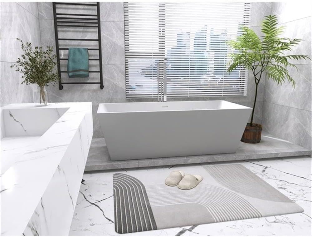 Elegant Kitchen and Bath Turner 72' Rectangular Resin Bathtub in Glossy White