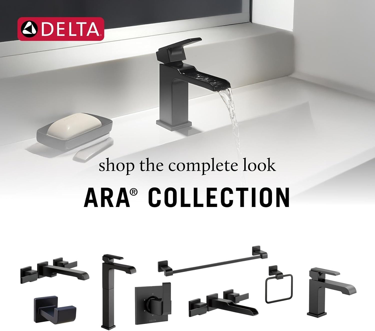 Delta Ara Freestanding Tub Faucet with Hand Held Shower, Brushed Nickel Floor Mount Tub Filler, Stainless T4767-SSFL (Valve Not Included)