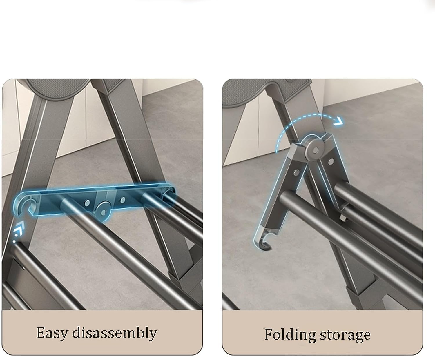 Clothes Drying Rack Airers Adjustable Clothes Drying Rack Folding Retractable Collapsible Free-Standing Clothing High Capacity Garment Easy Moveable,A-250 * 54 * 132cm