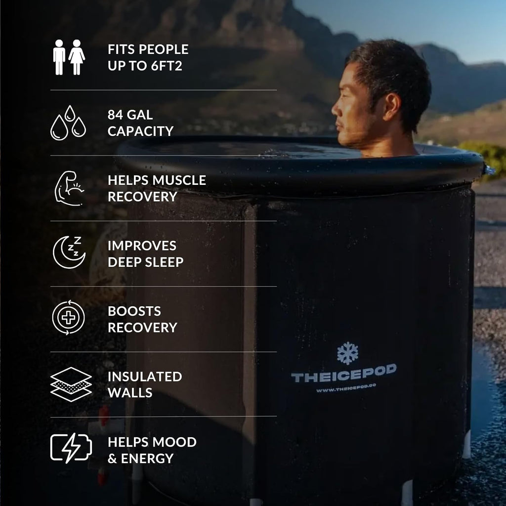 The Pod Company Standard Ice Bath Tub (Ice Pod Standard, Chiller (41°F))