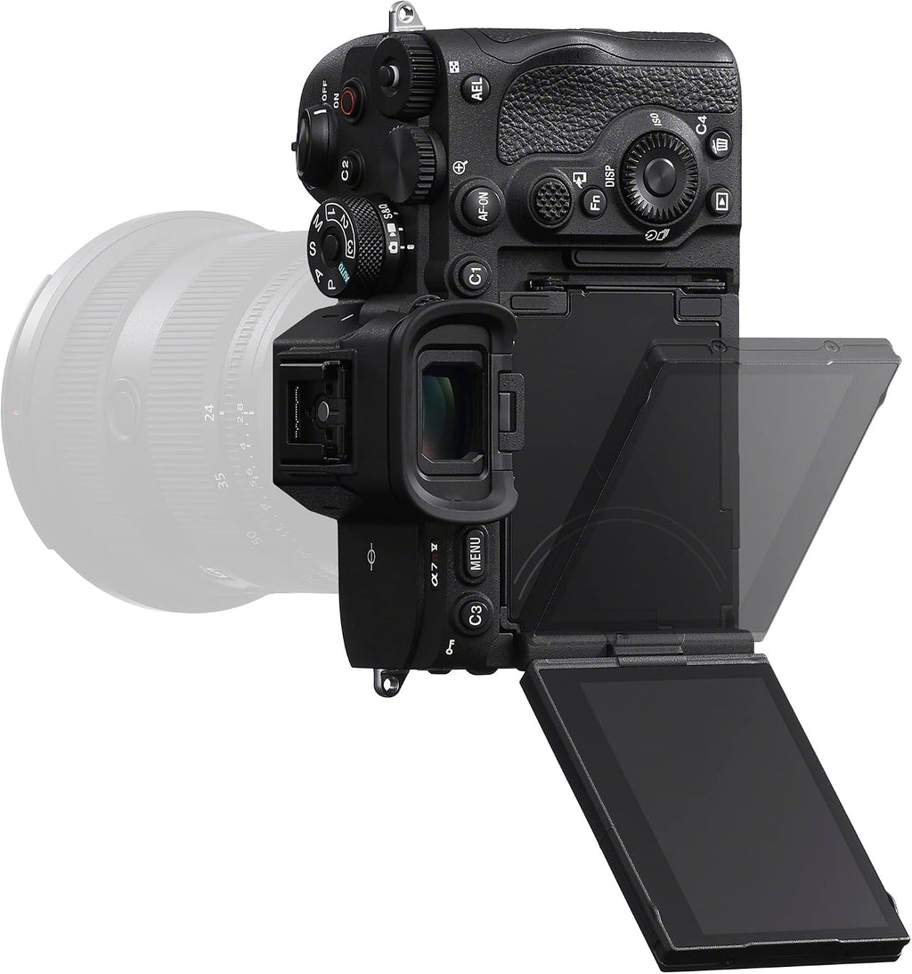 Sony a7R V Mirrorless Full Frame Interchangeable Lens Camera | Official Sony USA Partner Model | Body ILCE-7RM5 Bundle with Meike MK320 TTL HSS Flash Speedlite + Deco Gear Case + Battery & Charger Kit