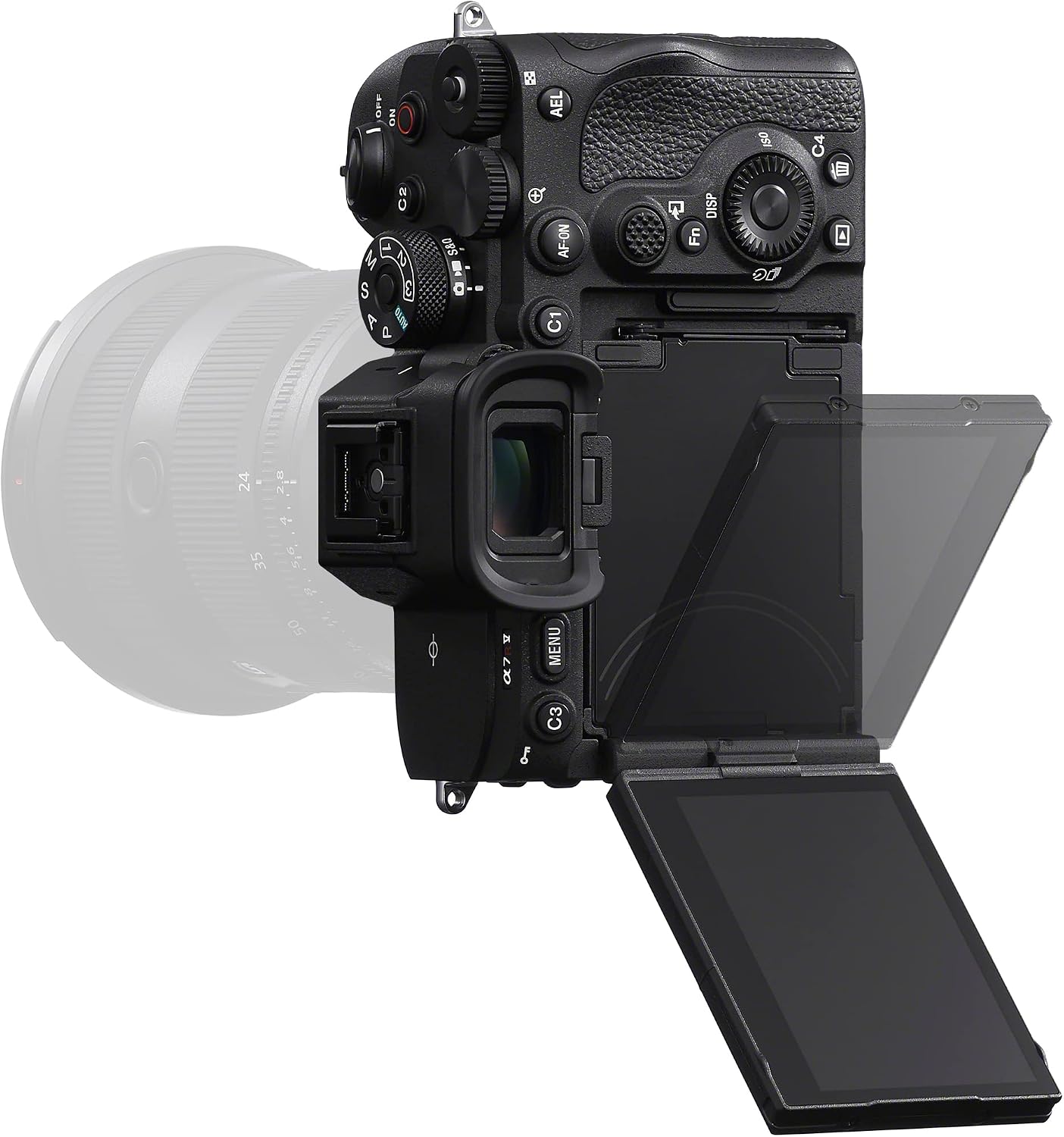 Sony a7R V Mirrorless Full Frame Interchangeable Lens Camera | Official Sony USA Partner Model | Body ILCE-7RM5 Bundle with Meike MK320 TTL HSS Flash Speedlite + Deco Gear Case + Battery & Charger Kit