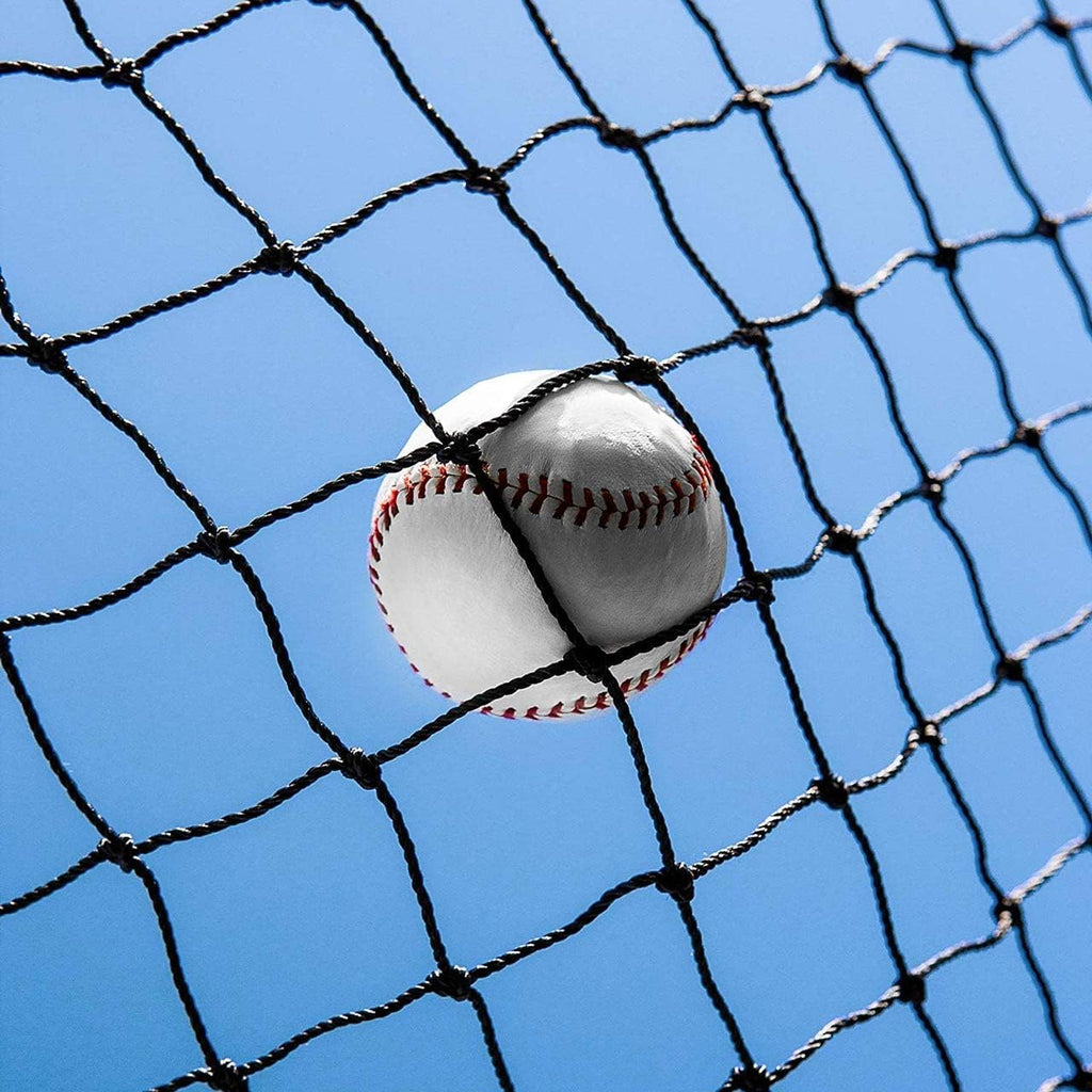 Premium Fully Edged Baseball Netting Panels | Heavy Duty #42 Grade & UV Stabilized - Overlocked Edging for Guaranteed Durability [Available in 21 Sizes]