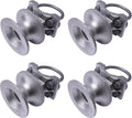 Mini Cantilever Gate Rollers – Durable Cast Steel Rolling Hardware for 2-3/8' Posts & 1-5/8' Chain Link Fence Gates – Efficient Mini Slide Gate System, Pack of 4
