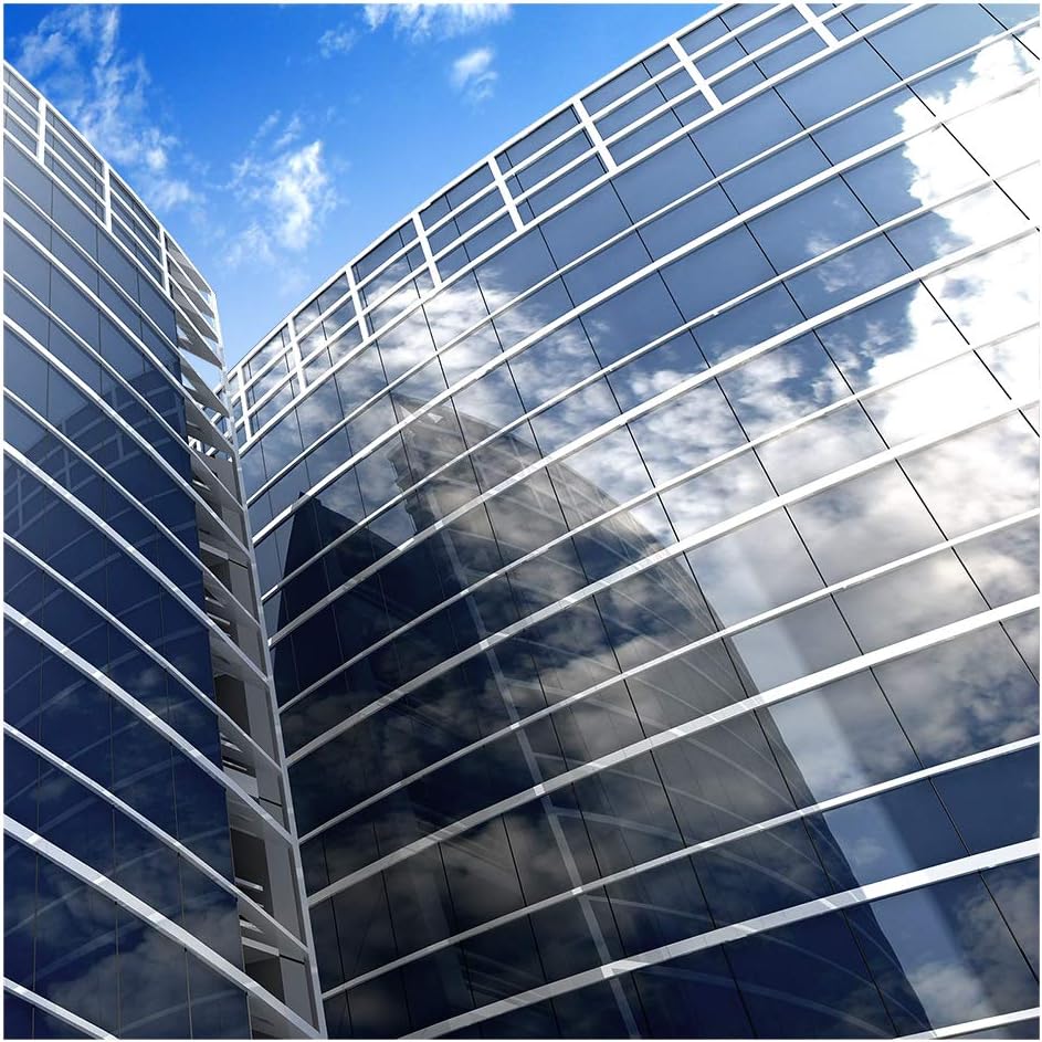 BDF S35 Window Film High Heat Rejection Reflective Silver 35 (Medium) - 36in X 50ft
