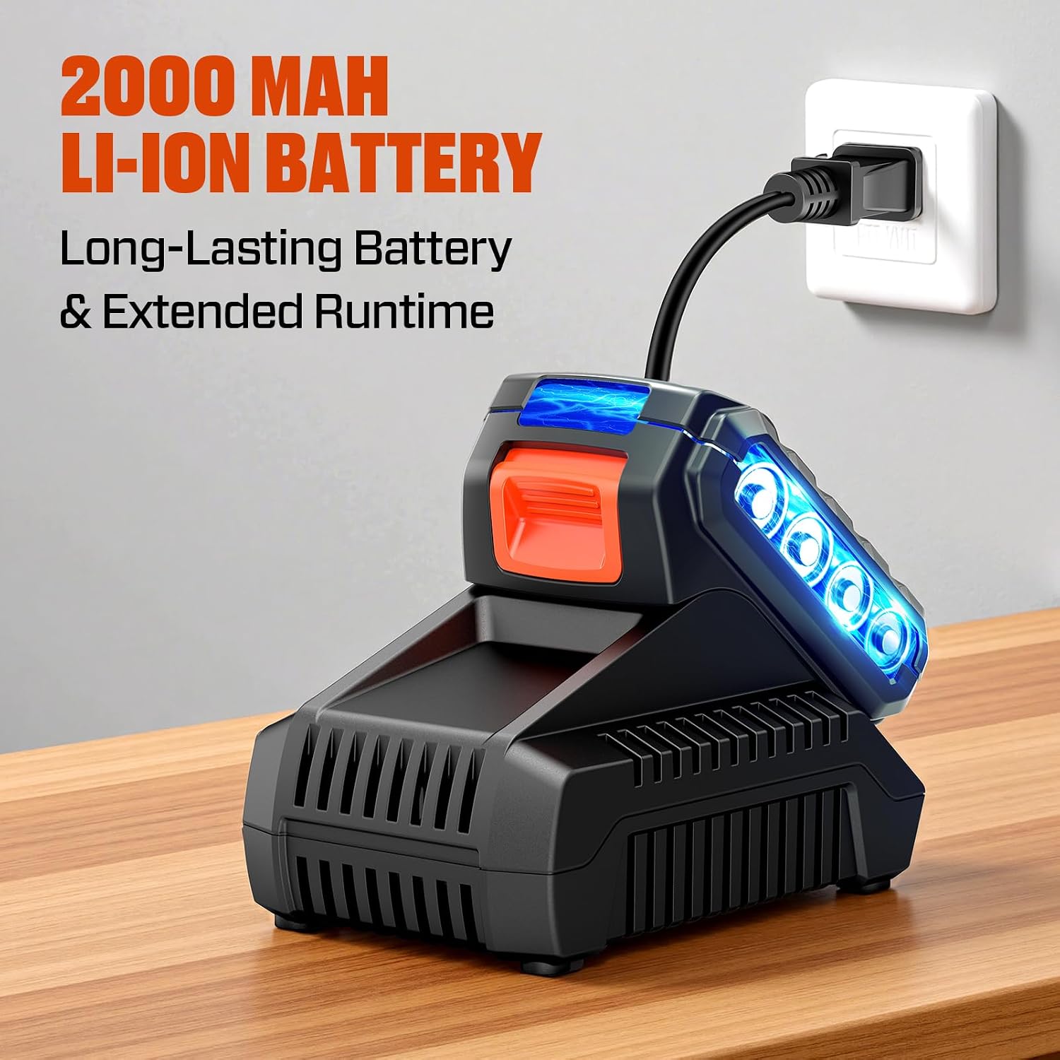 SENIX X2 20 Volt Max* 1/4-Inch Cordless Impact Driver, 4-Speed Battery Screwdriver, Brushless Motor, LED Light, 130 Foot-Pounds of Max Torque, Includes Soft Bag, 2.0 Ah Battery & Charger (PDIX2-M2)