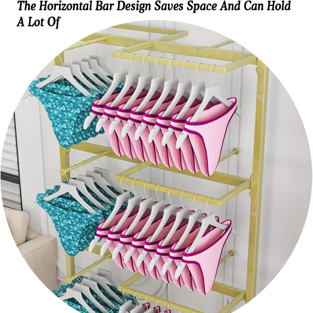 Double-Sided Underwear Display Stands,Freestanding Clothing Store Boutiques Retail Lingerie Garment Rack,for Socks Bra Panties