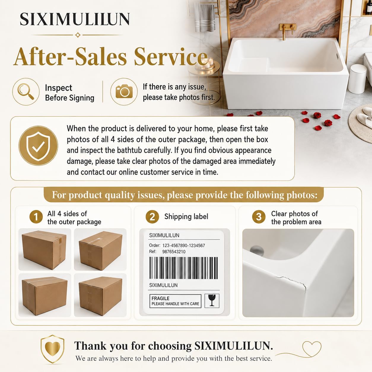 43' Acrylic Freestanding Bathtub with Seat,Deep Bathtub,Rectangle Soaking Tub with Chrome Overflow & Pop-Up Drain, CUPC Certified for Small Bathrooms