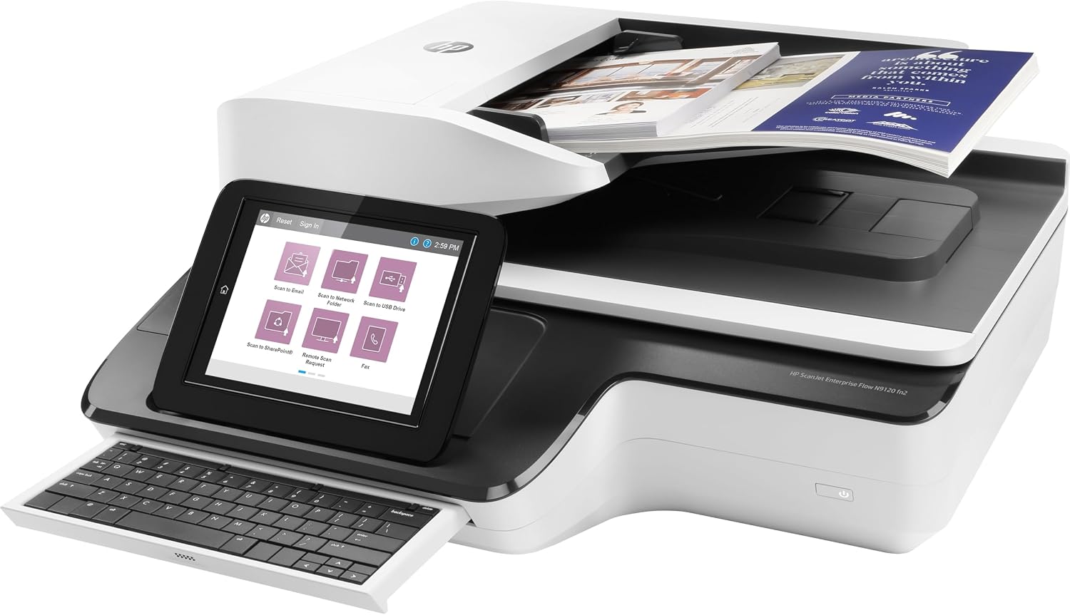 HP ScanJet Enterprise Flow N9120 fn2 Document Scanner (L2763A)