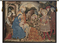 Charlotte Home Furnishings Inc. Adoration Palla Strozzi Italian Tapestry Wall Hanging 26 X 33 Inch Viscose Cotton & Polyester Blend Wall Art Perfect for Home Decor & Wall Decor By Gentile Da Fabriano