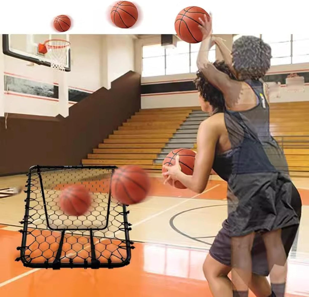 Power Network 90cm Wide Volleyball Soccer Return Attachment Multi-Sport Shooting Practice System, Baseball Bounce/Pass Back Net Catcher Football Kick Training Equipment