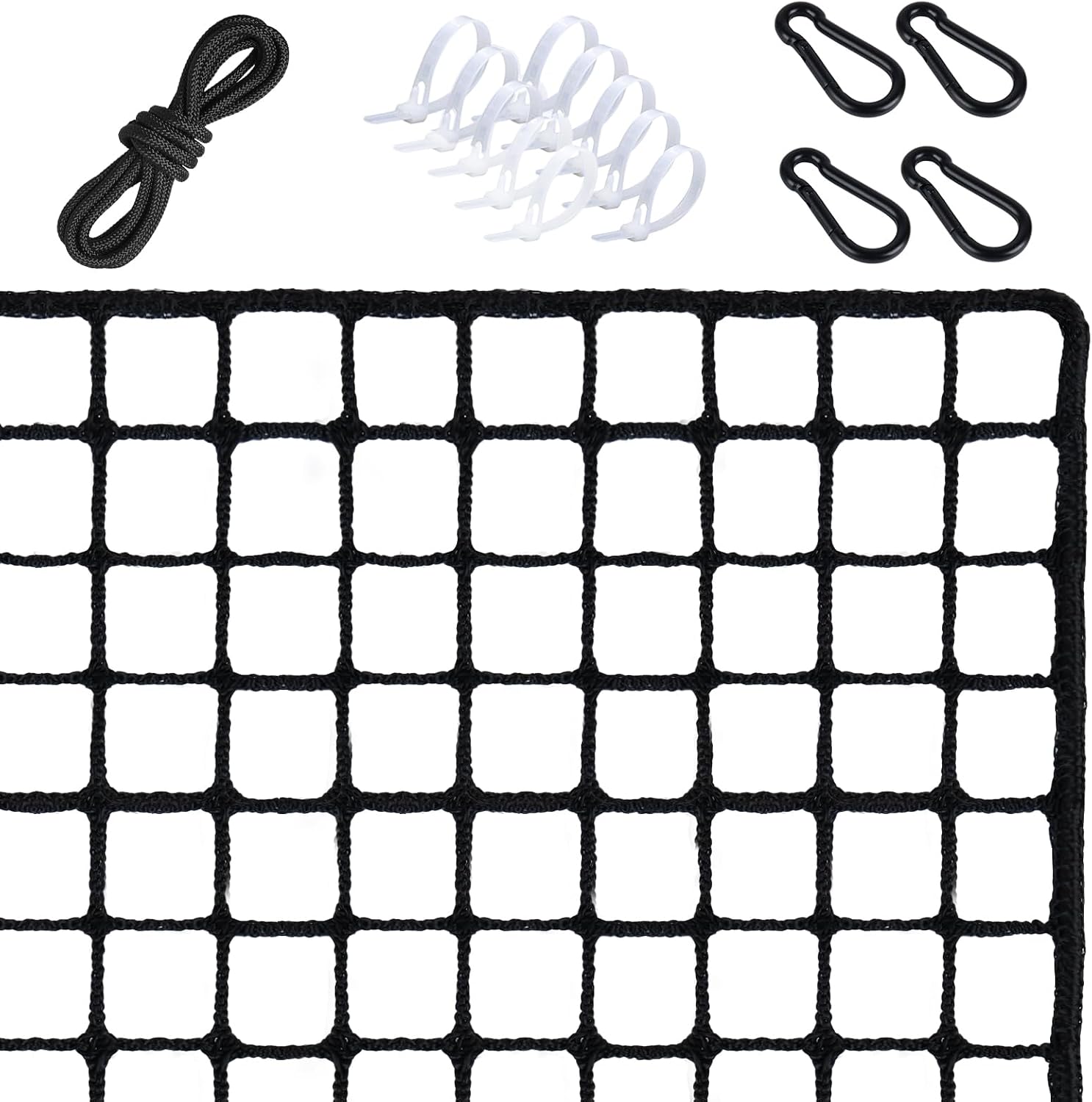 Golf Nets Practice，Sports Nets for Backyard Driving Real Golf Balls10ft to 60ft, Ball Stop Netting for Garage Swing Training, Indoor Outdoor Nylon Heavy Duty Soccer, Basketball, Pickleball Accessories