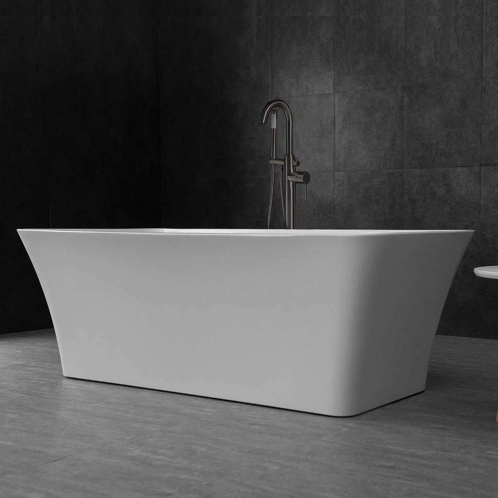 WOODBRIDGE B0004-MB-Drain &O Bathtub, White
