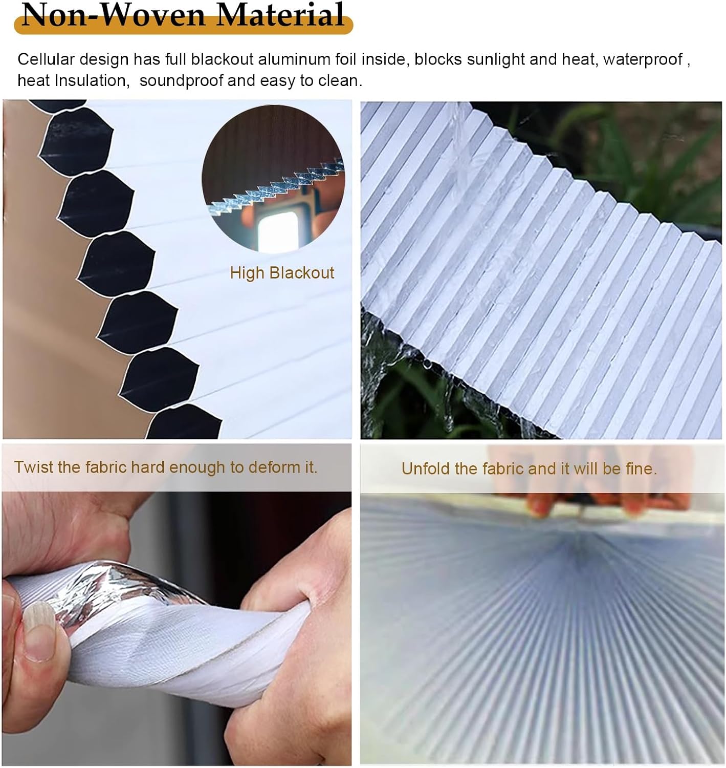 Accordion Door No Drill Telescopic Sliding Door for Doorway, Top Down Bottom Up Non-Woven Foldable Screen Door Kit, Internal/Exterior Telescopic Folding Doors(32x77in(81x196cm))
