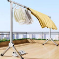 Foldable Laundry Drying Rack, Heavy-Duty Laundry Drying Rack, Collapsible Clothes Drying Rack, Heavy Duty Garment Rack, 47-94 Inches Extendable, Free-Standing Laundry St