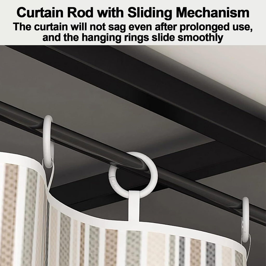 Foldable Portable Wardrobe Closet with Cover, Metal Garment Rack, Clothing Rack for Hanging Clothes, One-Piece Folding Base, Coat Storage for Bedroom(Blue1,170cm/66.9inch)