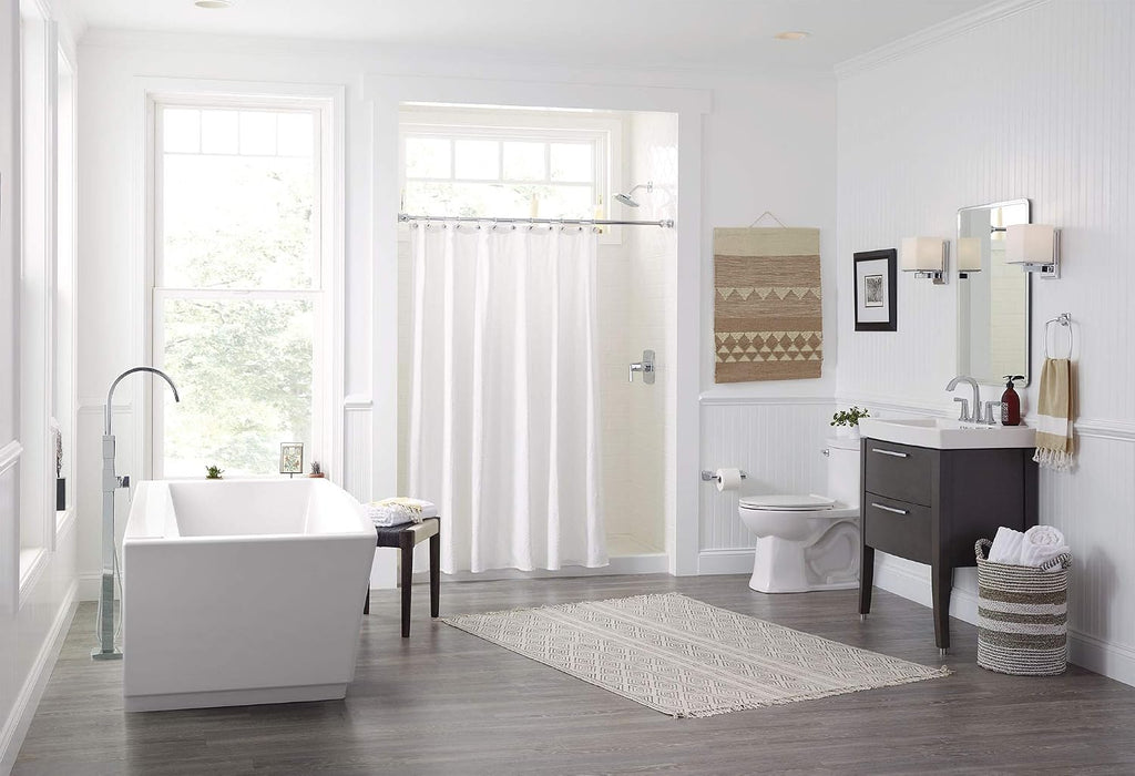 American Standard 2691004.020 Townsend 68 in. Acrylic Freestanding Soaker Bathtub, White